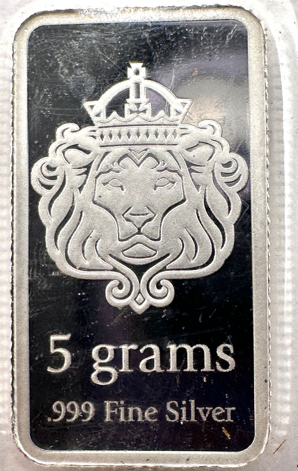 Lot 249: Scottsdale Silver .999 Fine Silver 5 Gram Bar