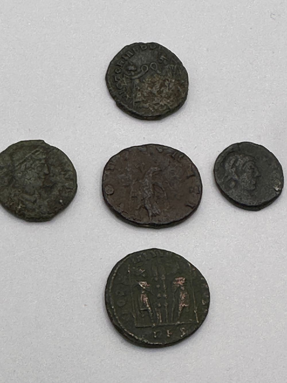 Lot 267: A Collection of Ancient Roman Bronze Coins