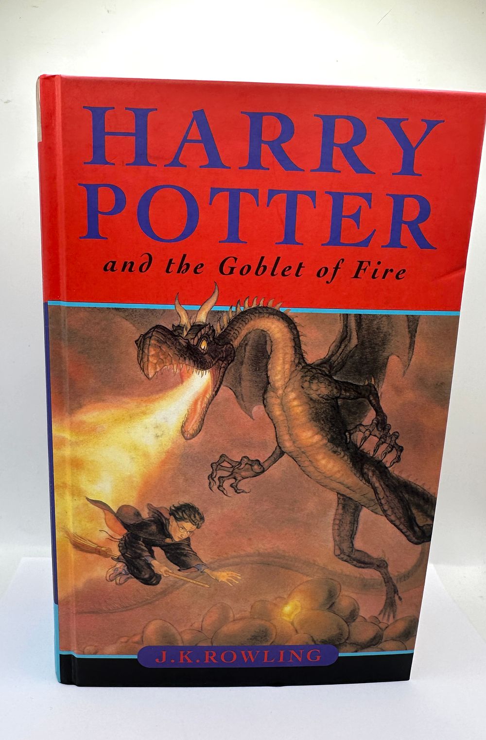 Lot 280: Rowling. Harry Potter and the Goblet of Fire. Bloomsbury, 2000. First Printing (DJ)