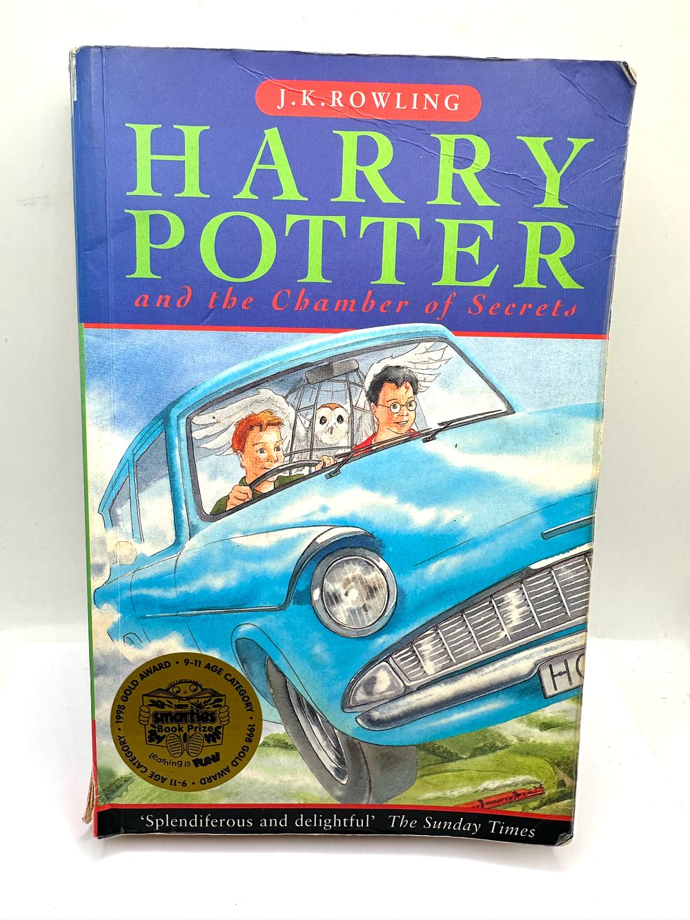 Lot 281: Rowling. Harry Potter and the Chamber of Secrets. Bloomsbury, 1998. First Paperback Printing