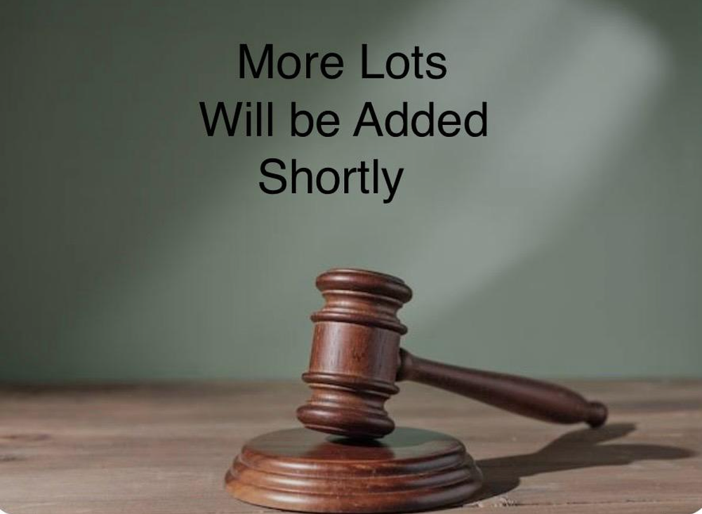 Lot 450: More lots will be added shortly .... Please keep checking ..