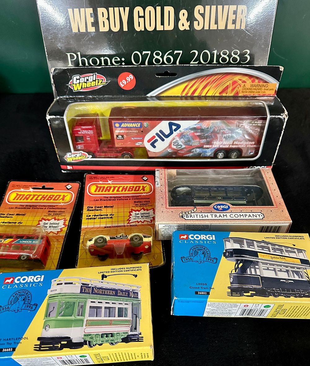 Lot 255: An Assortment of Corgi and Matchbox Die-Cast  Models
