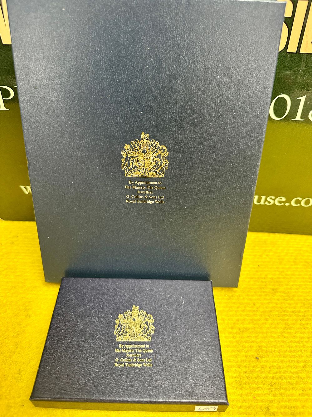 Lot 314: A G. Collins & Sons Portfolio and Card Holder