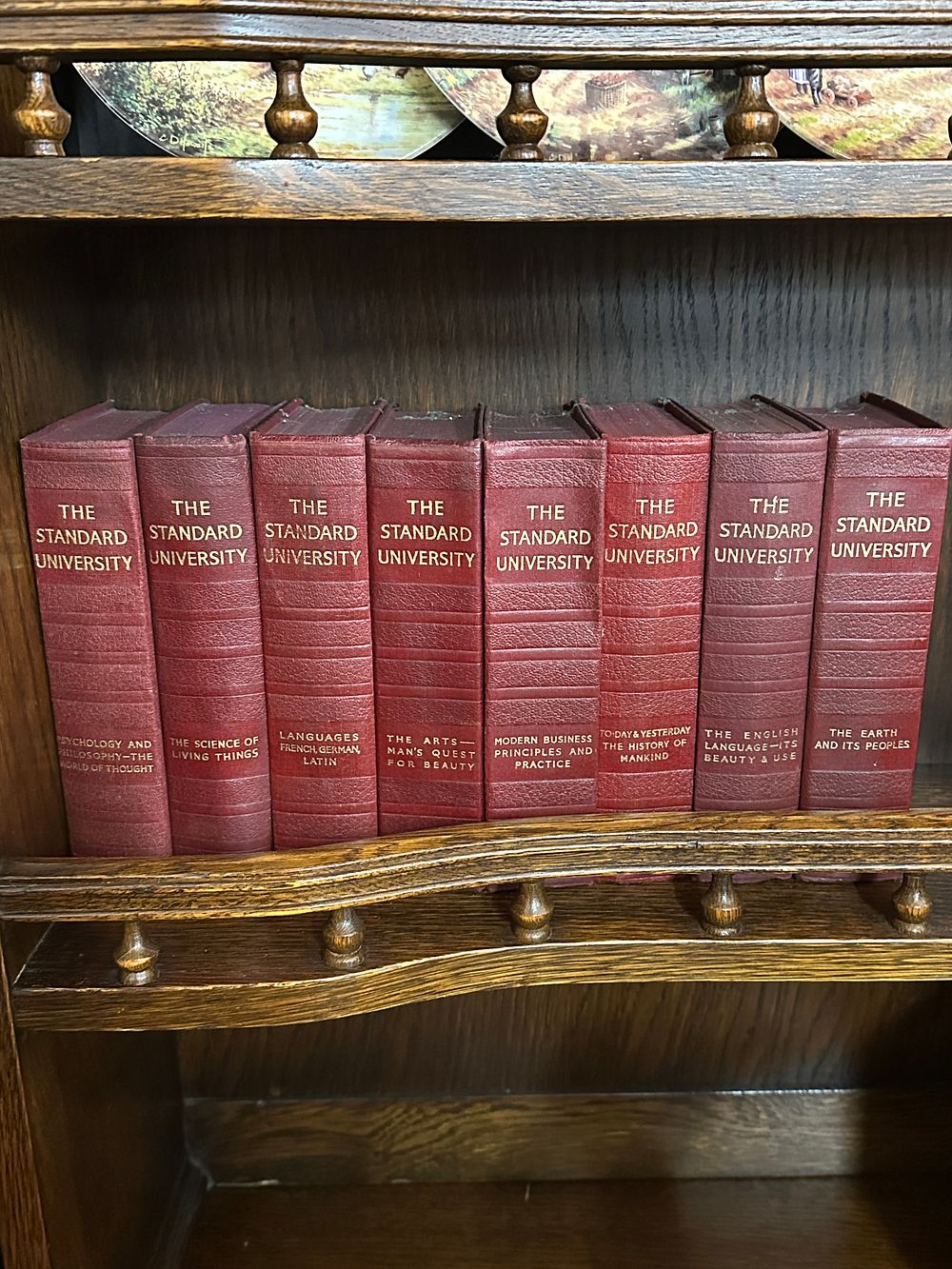 Lot 318: A Multi-Volume Set of The Standard University Reference Books
