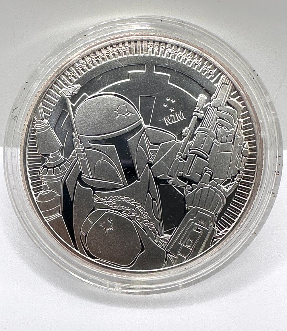 Lot 37: Niue 2020 Star Wars 999 Fine Silver Two Dollars Coin