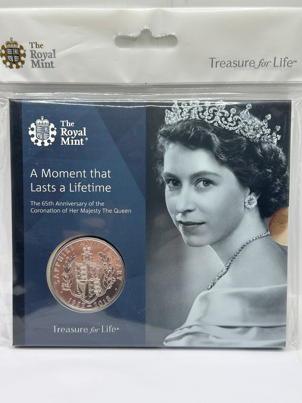 Lot 36: UK 2018 Elizabeth II Cupro-nickel Five Pound Coin