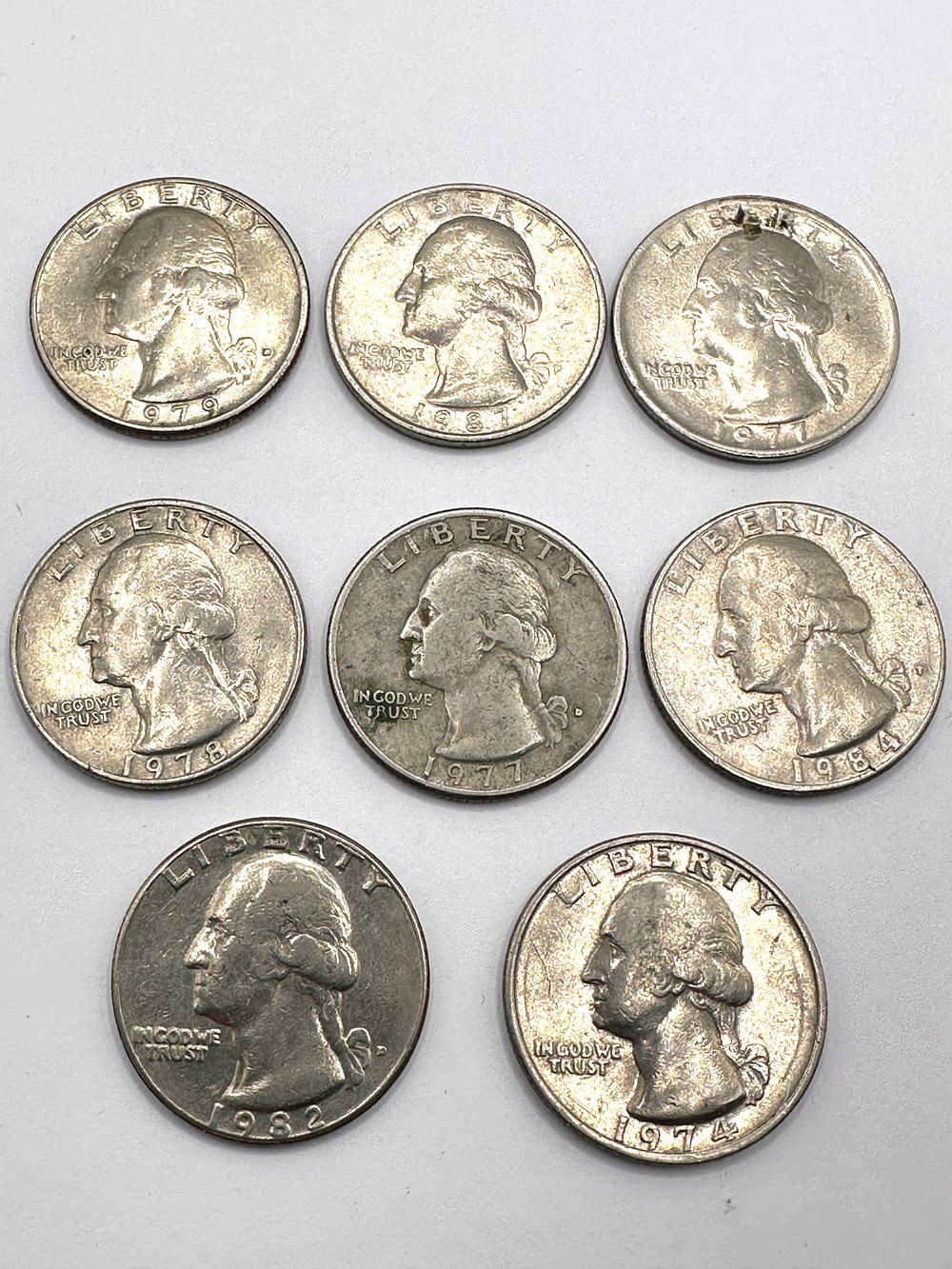 Lot 39: US  Washington Quarter Dollar Collection