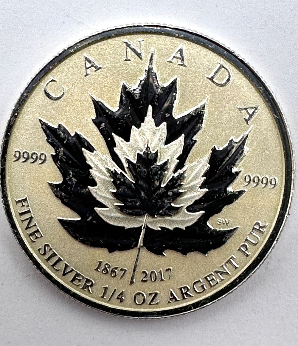 Lot 52: Canada 2017 Elizabeth II Fine Silver 1/4 Ounce 3 Dollars Coin