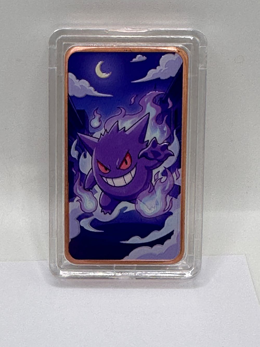 Lot 85: A 1oz 999 Copper Commemorative Art Bar Featuring Gengar