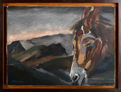 GRAÇA MORAIS - NASC. 1948 Sem título, óleo sobre tela, ínfimas faltas na camada pictórica 