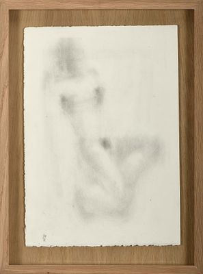 JORGE MARTINS - NASC. 1940 Sem título, grafite sobre papel, assinada e datada de 2018, obra 