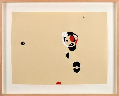 JORGE NESBITT - NASC. 1972 Sem título, guache sobre papel, obra reproduzida em "Moderno e 