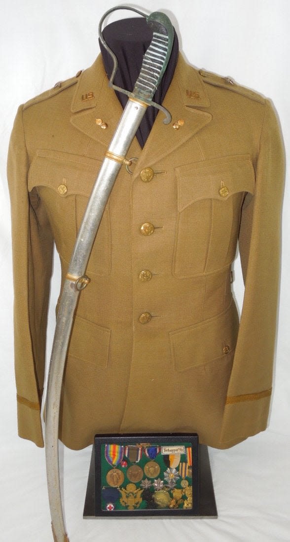 Lot 34: 1930s Chief of Ordnance Major General Uniform Medals