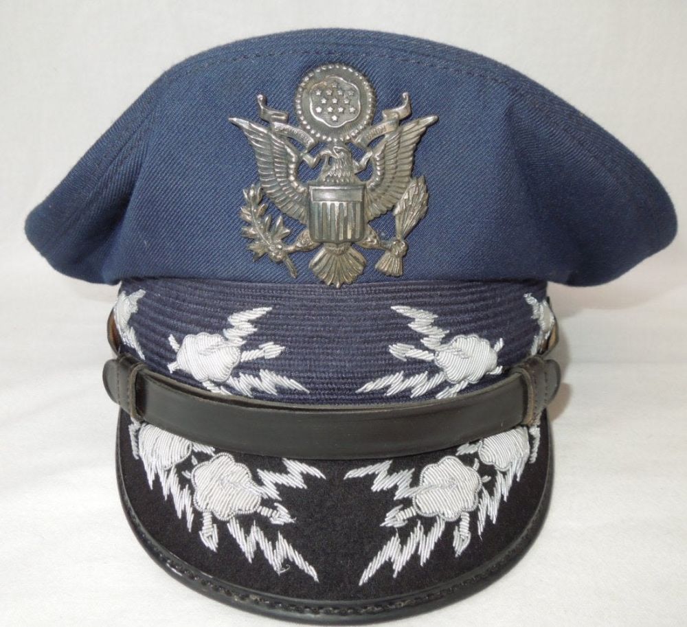 Lot 55: Vintage US Air Force General Chief of Staff Visor Cap