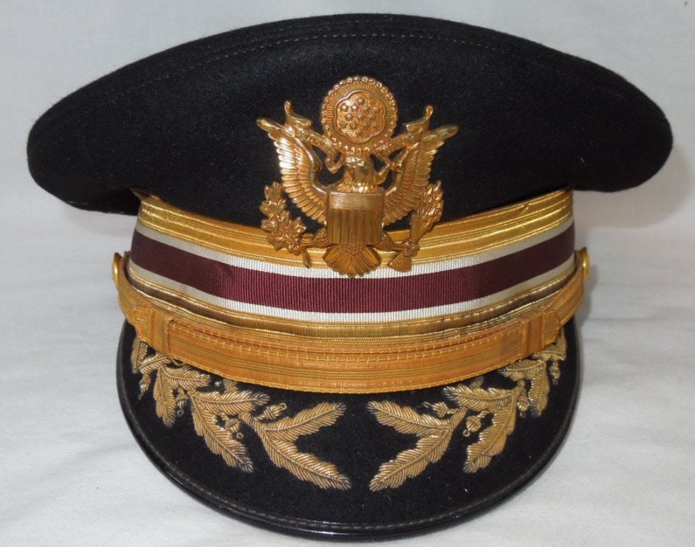 Lot 55A: Vietnam Era US Army Medical Corps Field Grade Visor Cap