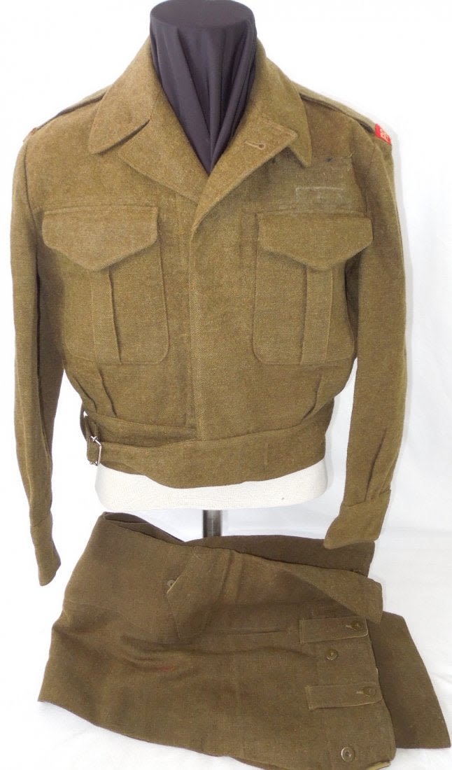 Lot 94: Korean War PPCLI Princess Patricia Canadian Infantry