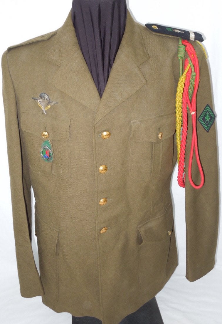 Lot 102C: 1950s-60s French Foreign Legion Uniform