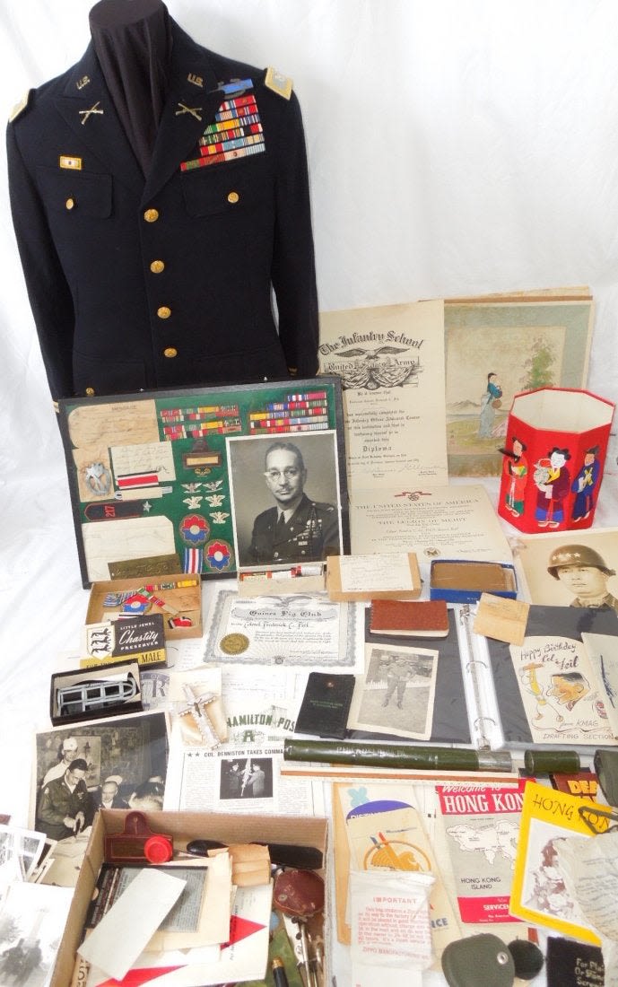 Lot 129: WWII - Korean War 9th Infantry Colonel Archive