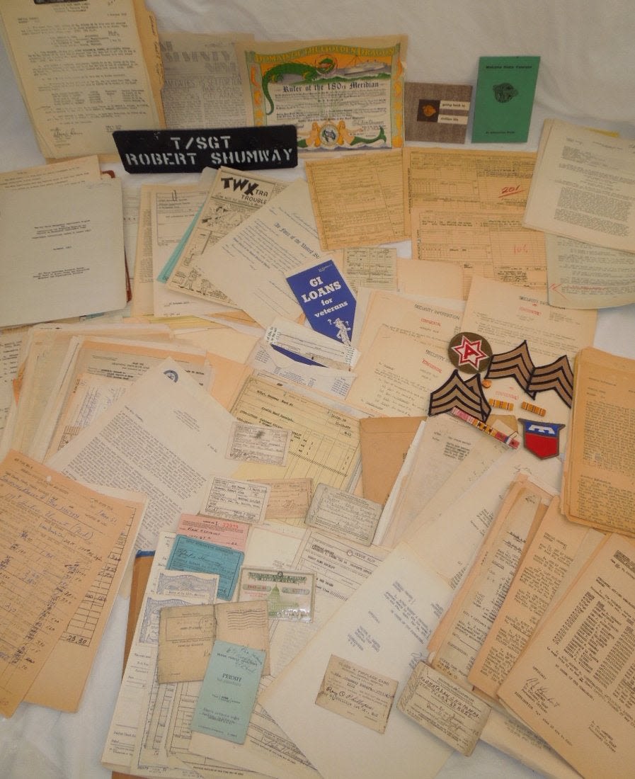 Lot 130: WWII Korea Air Force 6th Army 76th Div Medical Group