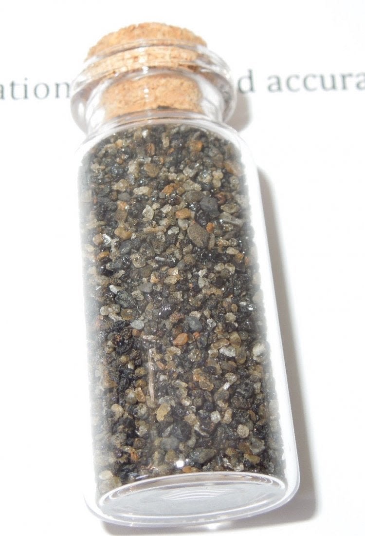 Lot 141: Original WWII Battle of Iwo Jima Sand