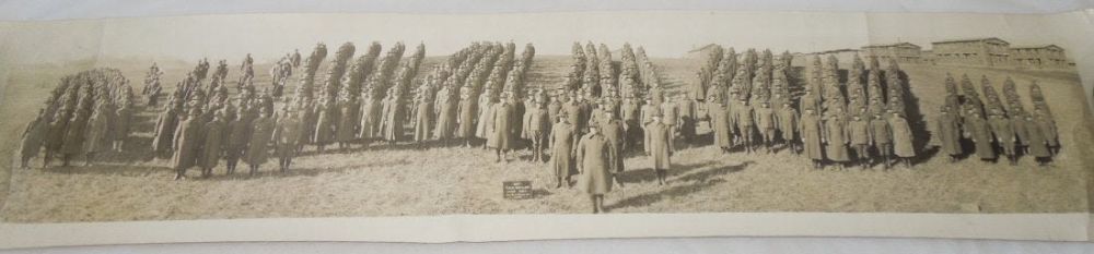 Lot 236: WWI Army 69th Field Artillery Camp Knox Unit Photo