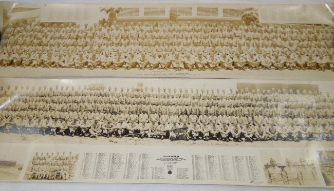 Lot 239: WWII Lot of 2 Rolled Unit Photos Ordnance Companies