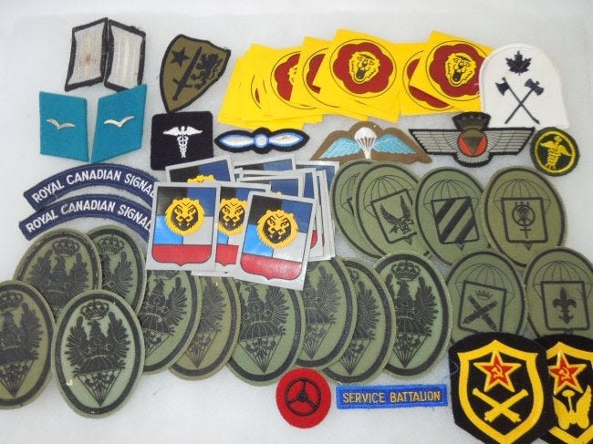 Lot 264B: Foreign Military Breast & Sleeve Patch & Insignia Lot