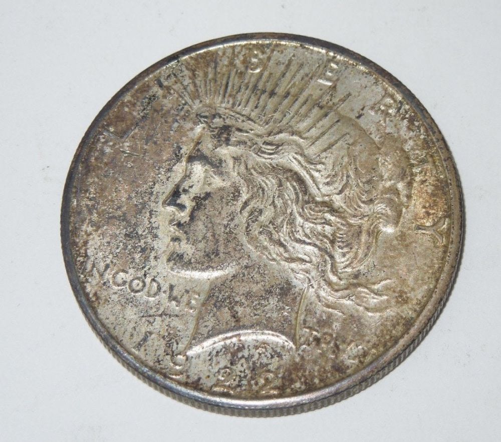 Lot 275: 1922 US Peace Silver Dollar Coin