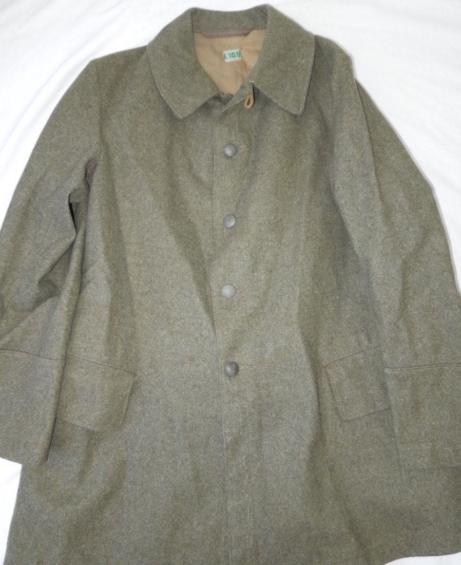 Lot 187: WWII 1940 Swedish Army Uniform Jacket