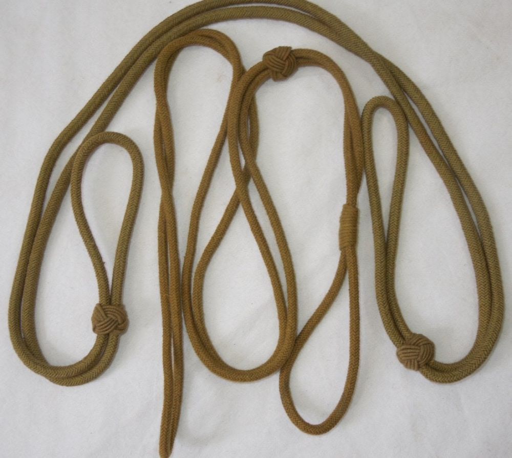 Lot 289: WWII Military Pistol Lanyards Lot