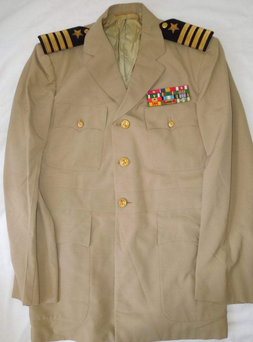 Lot 371: US Navy Captain Named Antarctic Service Uniform