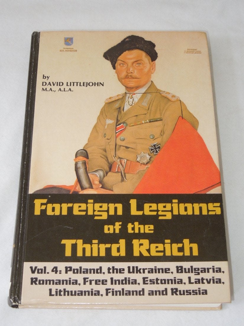 Lot 517: Foreign Legions of the Third Reich Book Littlejohn