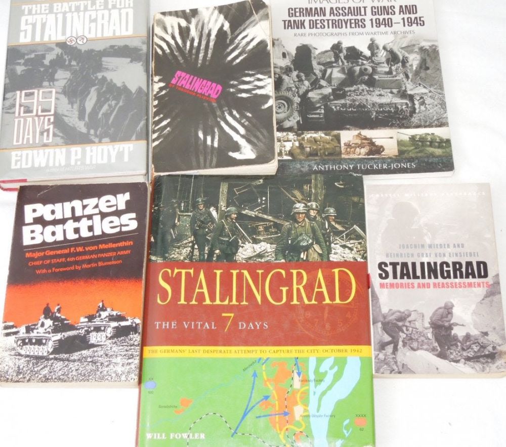 Lot 521: Lot of Battle of Stalingrad WWII Books