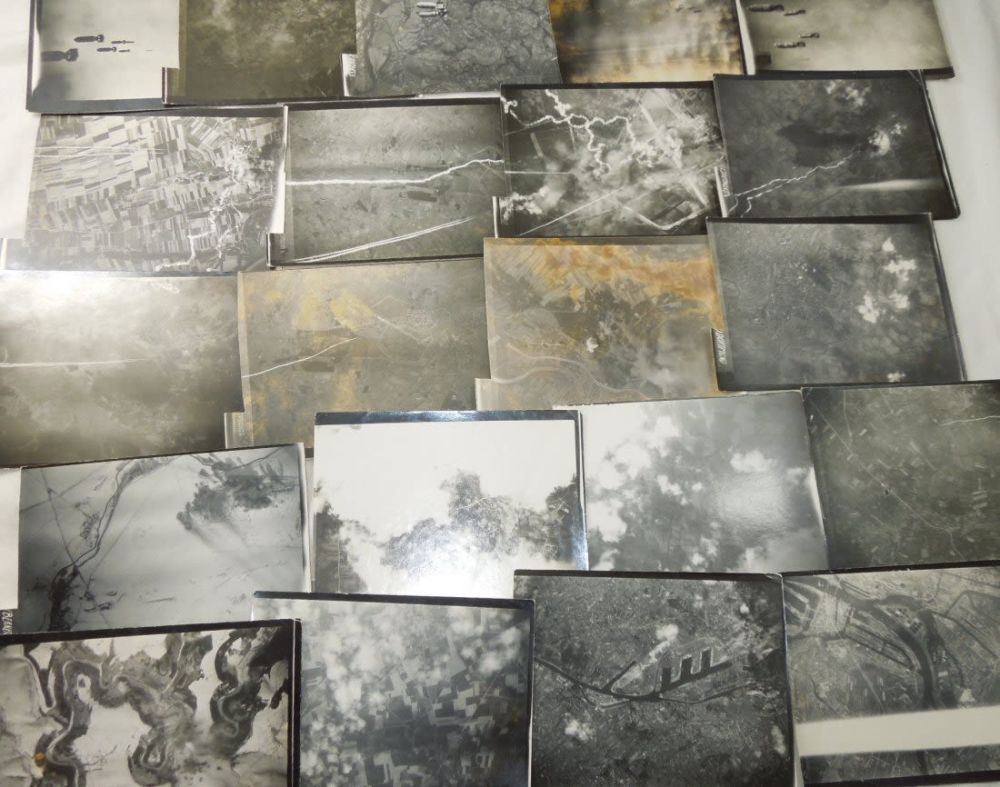 Lot 217: 21 WWII 8th Air Force Bomb Strike Photos Over Germany