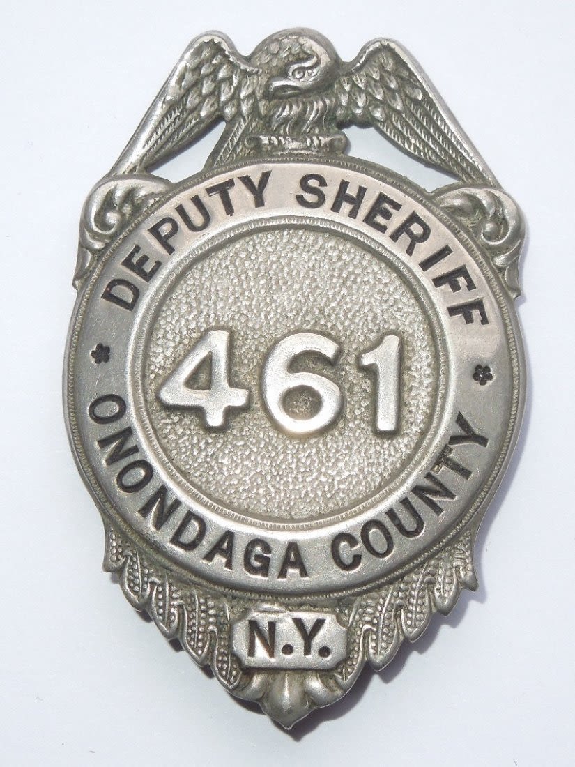 Lot 239: 1928 Onondaga County New York Deputy Sheriff Badge