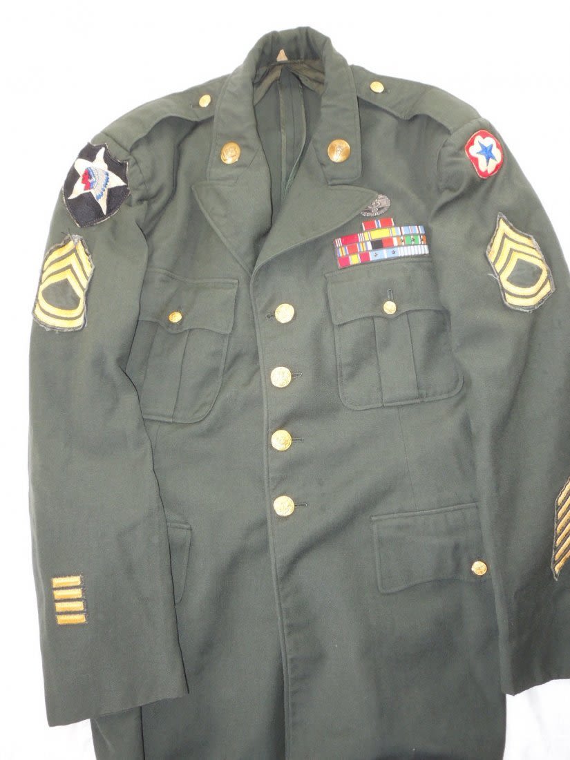 Lot 249: WWII - Korean War US Army 2nd Infantry Div. Medic