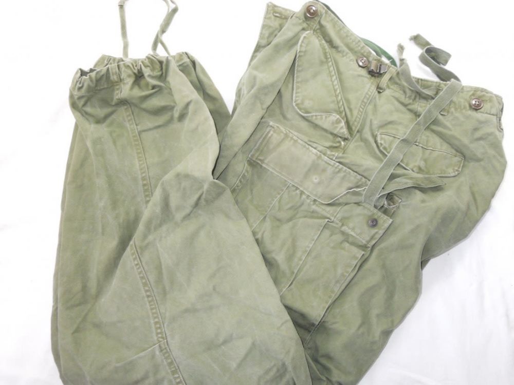 Lot 250: Korean War US Army M-1951 OD Fatigue Trousers Pants