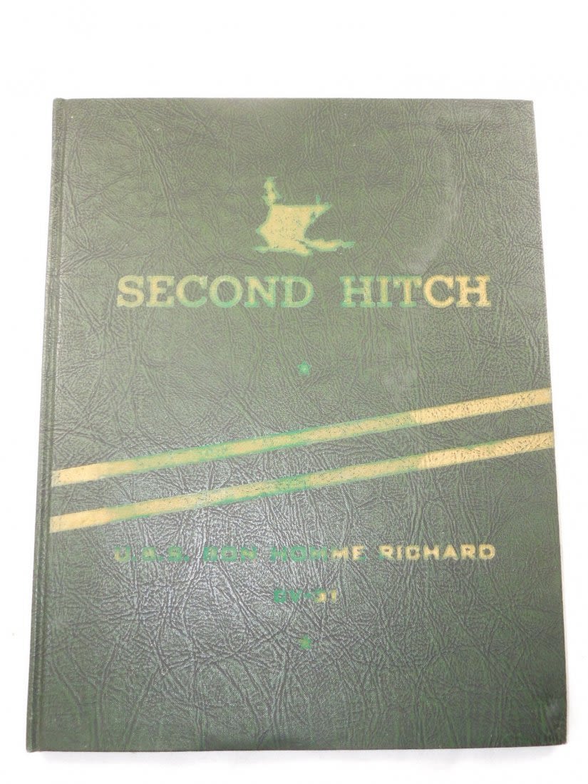 Lot 252: Korean War 1951 USS Bon Homme Richard Cruise Book