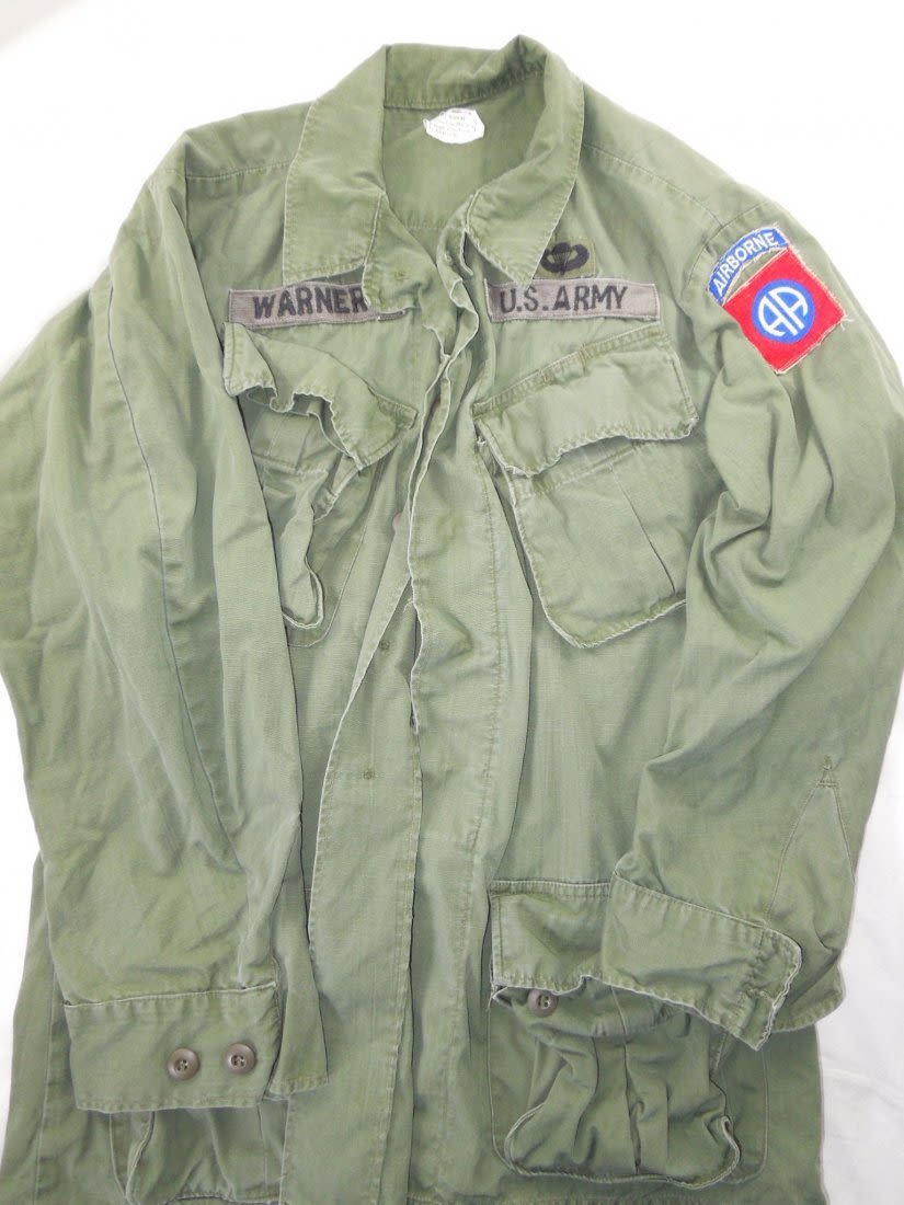 Lot 264: Vietnam US Army 82nd Airborne Named Jungle Jacket