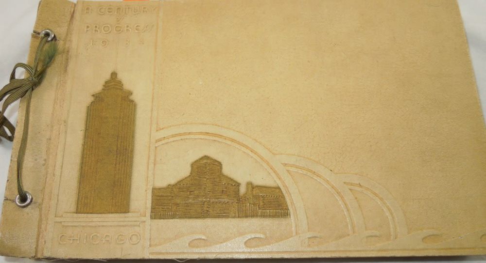 Lot 295: 1934 USMC Band Chicago Worlds Fair Named Scrapbook