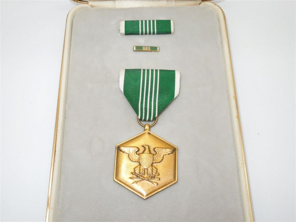 Lot 181: Womenâ€™s Army Corps WAC Named Commendation Medal