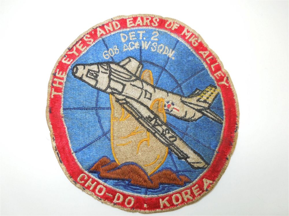Lot 274: Korean War MIG Alley Theater Made USAF Air Force Patch