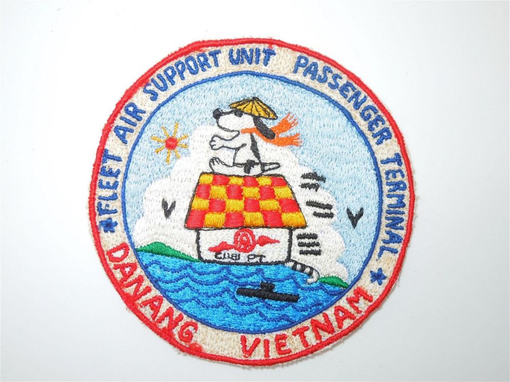 Lot 285: Vietnam War Era Danang Snoopy Theater Made Patch