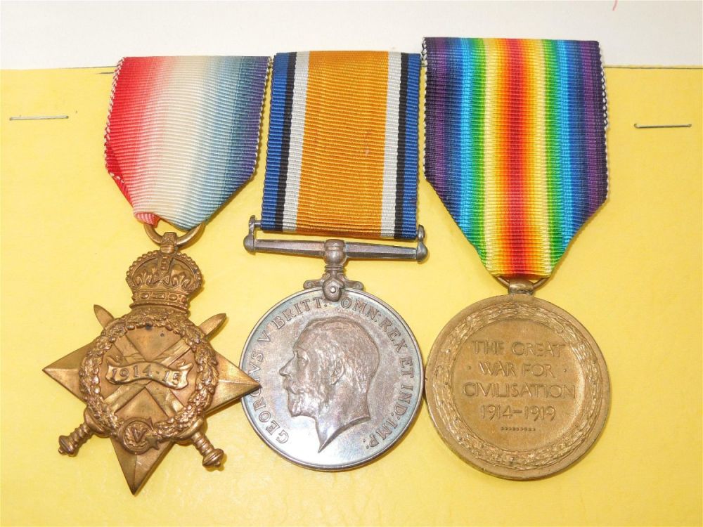 Lot 332: WWI United Kingdom British & New Zealand TRIOS Named Medals Lot of 3