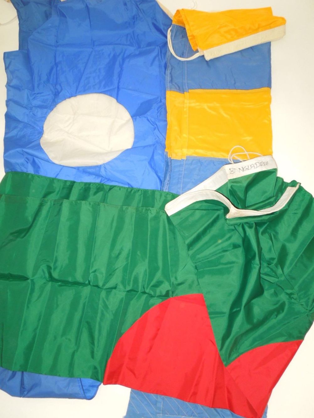 Lot 452: Bangladesh & International Code Maritime Ship Signal Flags Lot