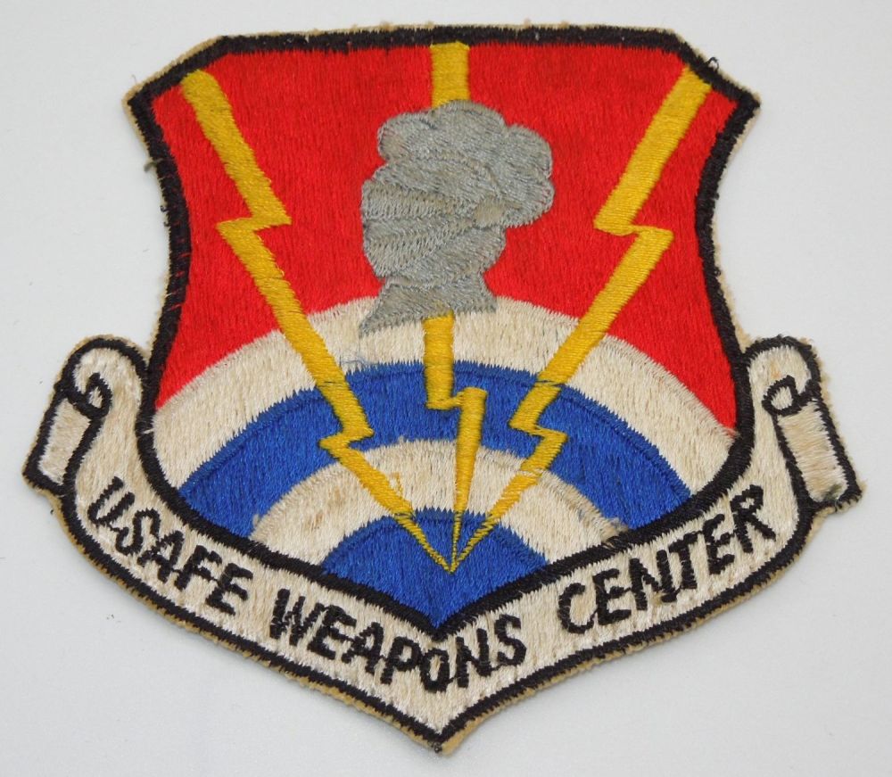 Lot 149: 1960s Japanese Made USAFE Weapons Center Air Force Patch