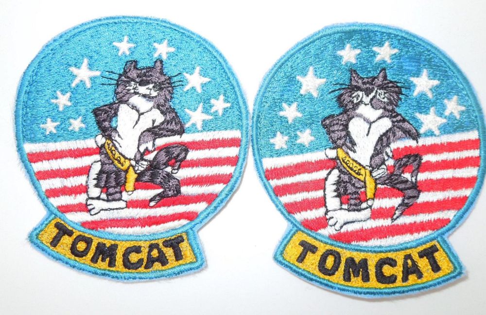 Lot 391: Vietnam Era Theater Made US Navy Tomcat Fighter Jet Patches