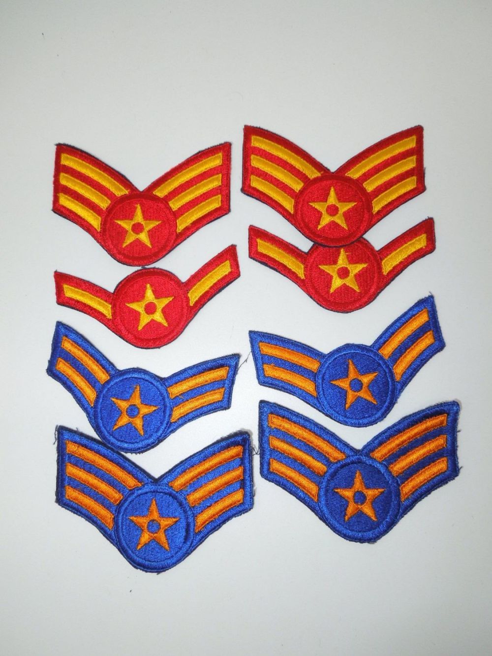 Lot 393: Rare 1947 - 48 Experimental USAF Air Force Rank Stripes Chevrons Air Force