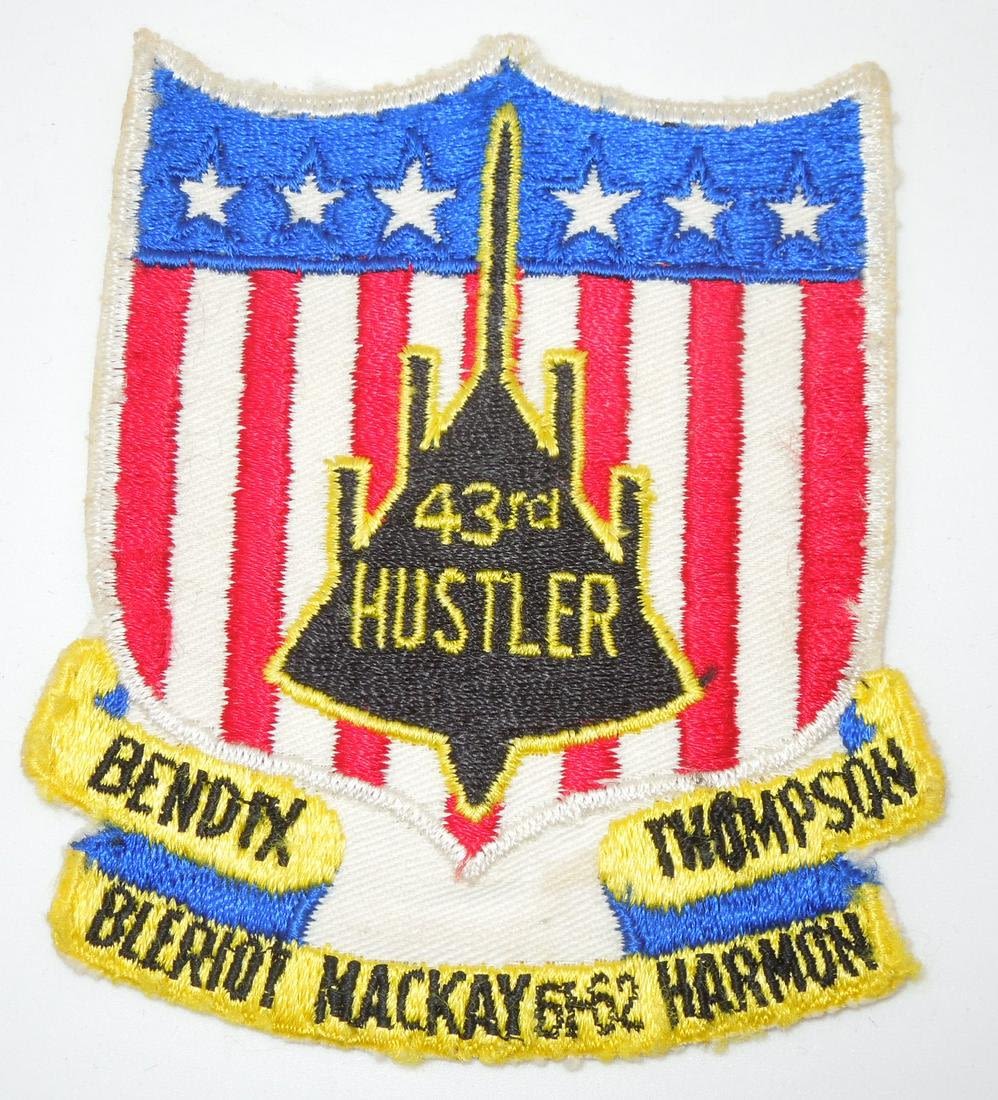 Lot 414: 1961-62 USAF 43rd Bomb Wing Hustler US Air Force Patch