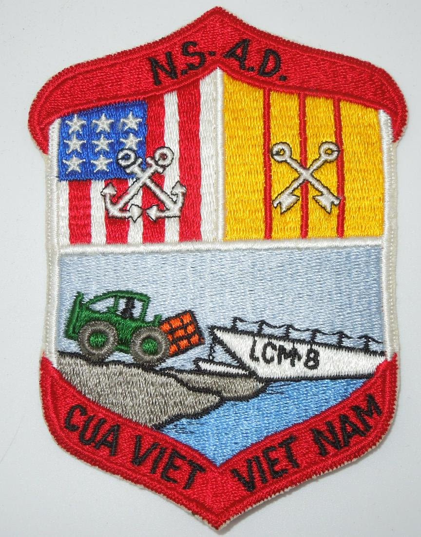 Lot 436: Vietnam USN Navy Naval Support Activity Depit Cua Viet Patch